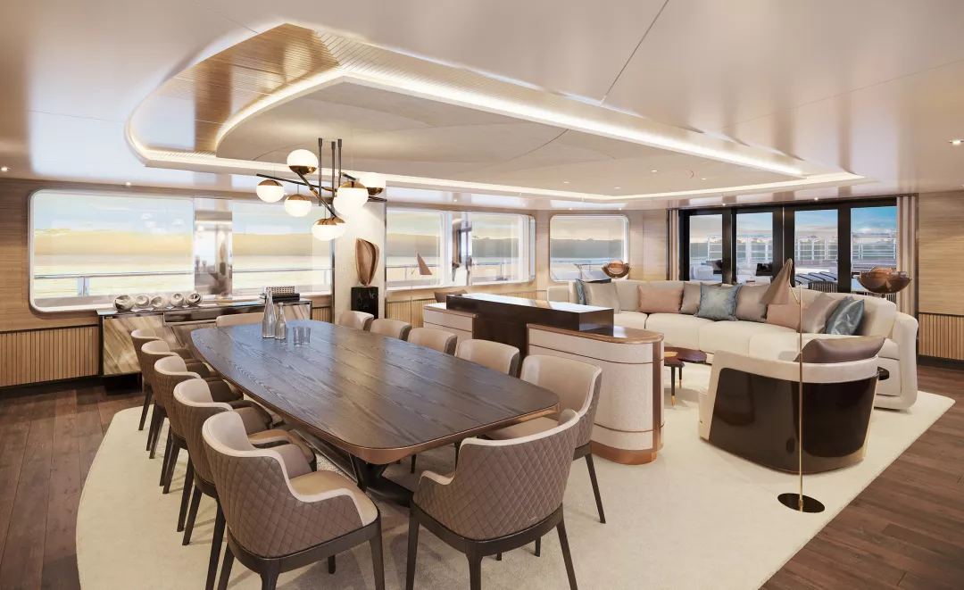 Damen Yachting SeaXplorer 60 tropics lounge dining by H2 Design.jpg